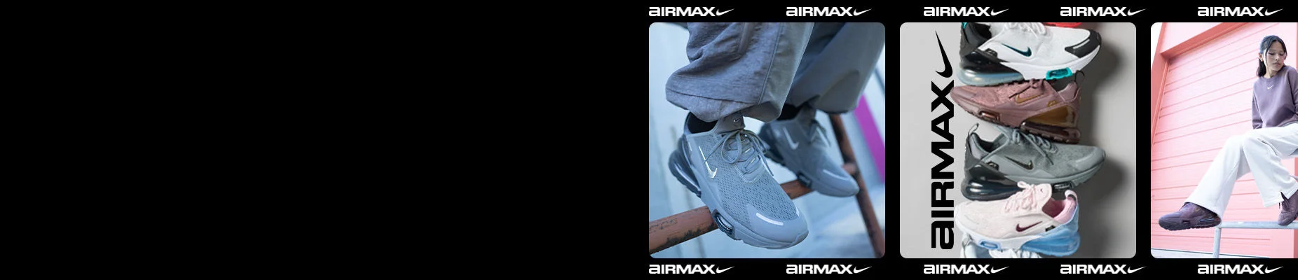 Nike shoes in outdoor environment.