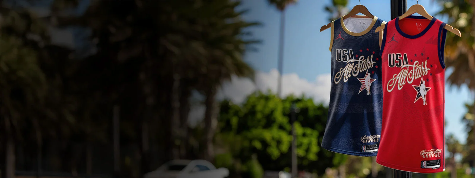 NBA jerseys. 