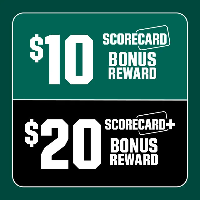 Scorecard bonus reward. 