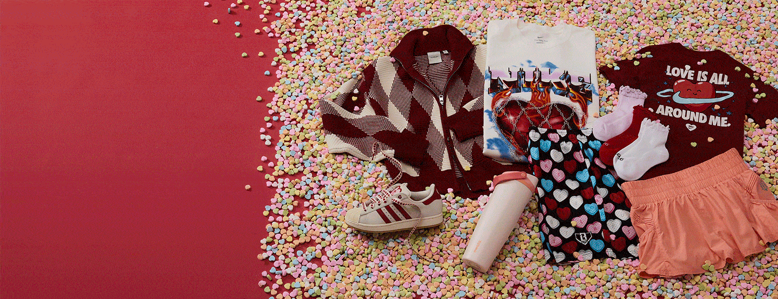 Valentine's Day gear.