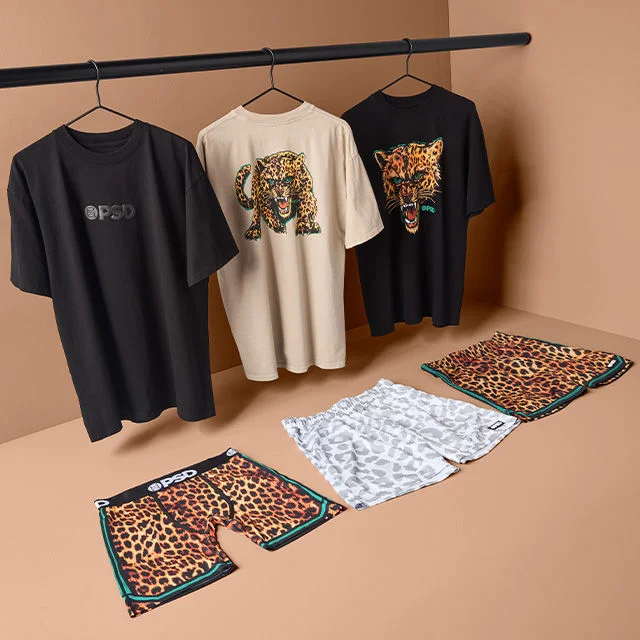 Apparel in studio environment.
