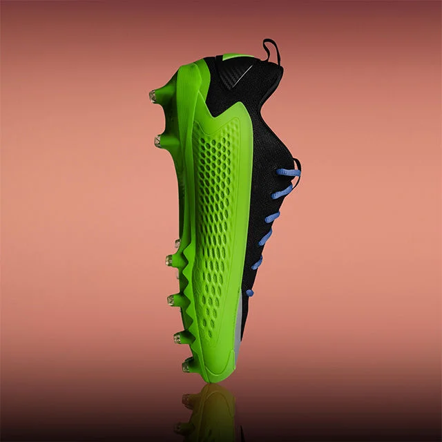 Cleats in studio environment.