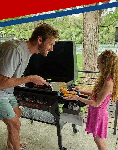 Grilling.
