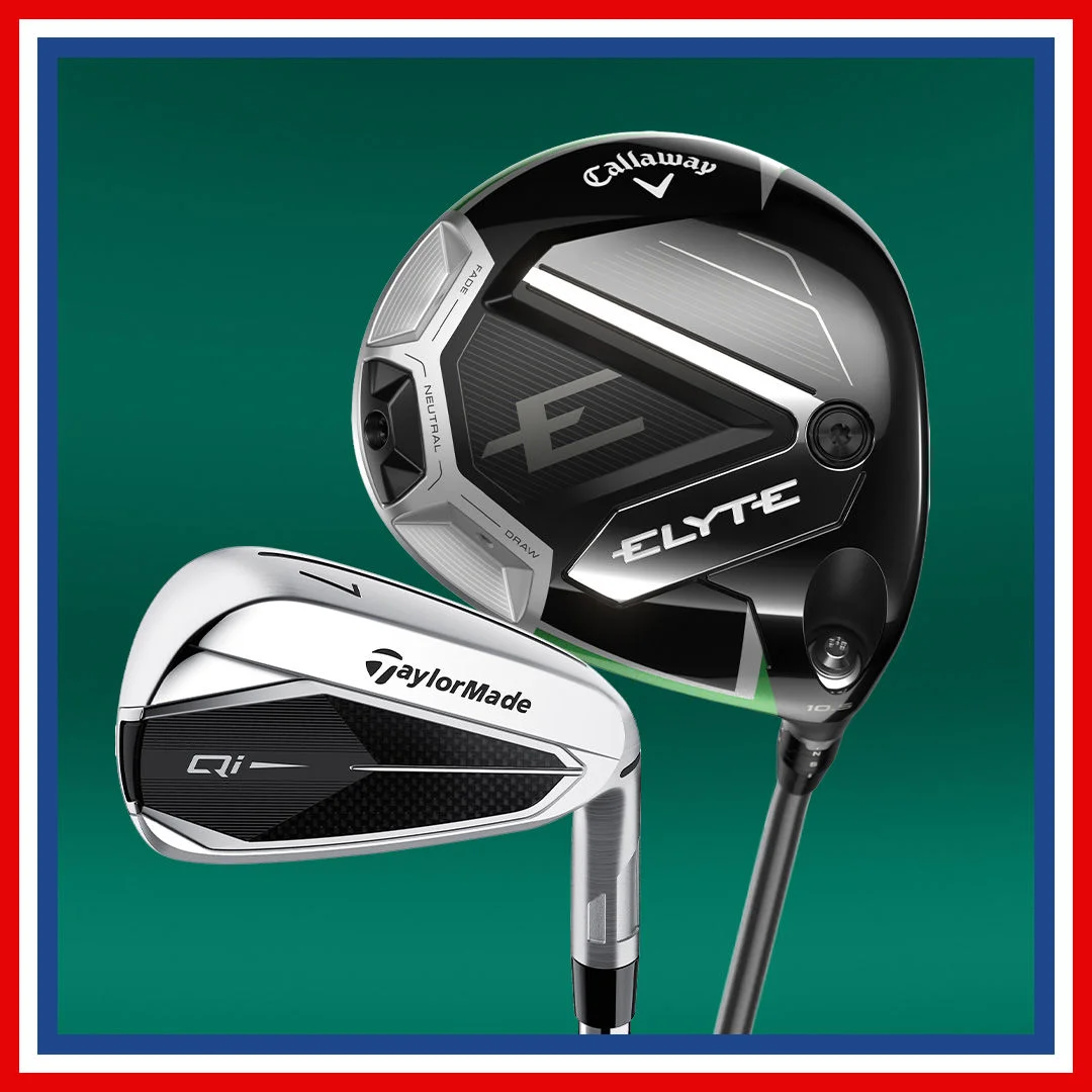 Golf clubs.