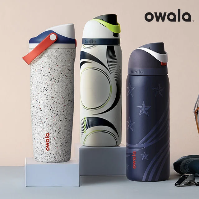 Owala water bottles.