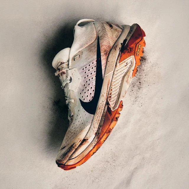nike shoes in studio.