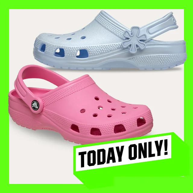 Today Only! Crocs.