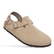 Birkenstock clog shoe. 