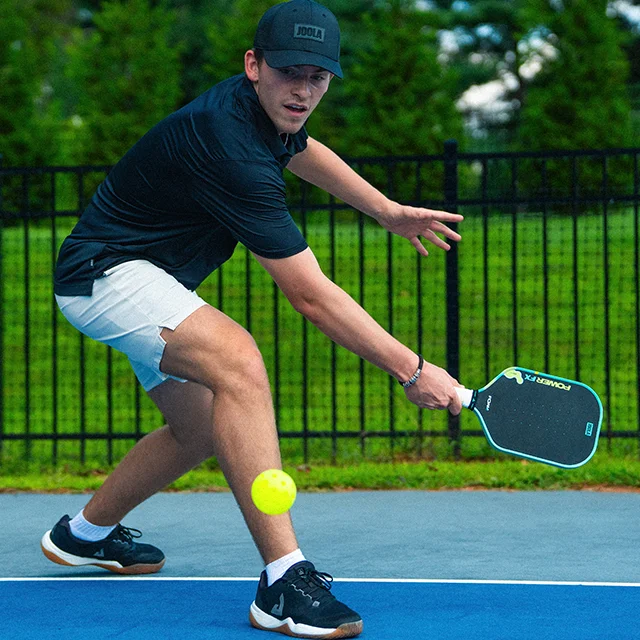 Pickleball Player with Joola paddle 