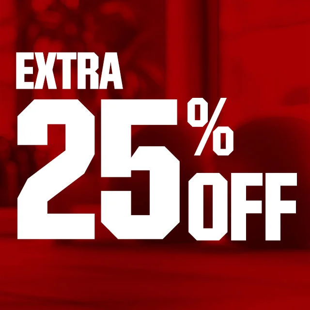 Extra 25% Off.