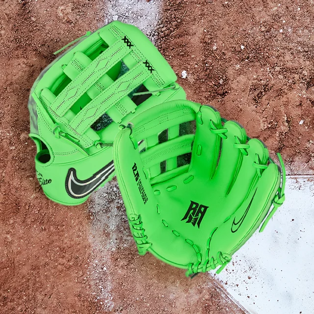 Acuna Green Nike gloves