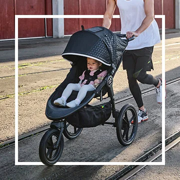 Jogging strollers image.