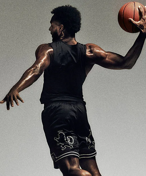 Basketball clothing.