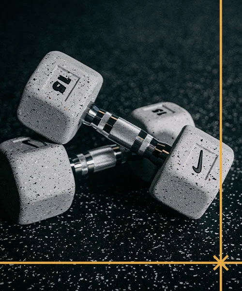 Nike Dumbbells.
