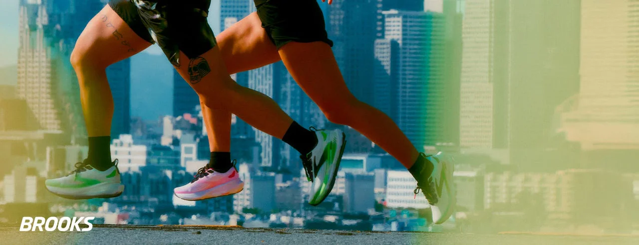Brooks running shoes. 