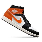 Air Jordan 1 Mid shoe.