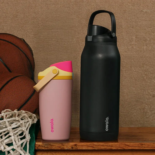 Drinkware in studio environment.