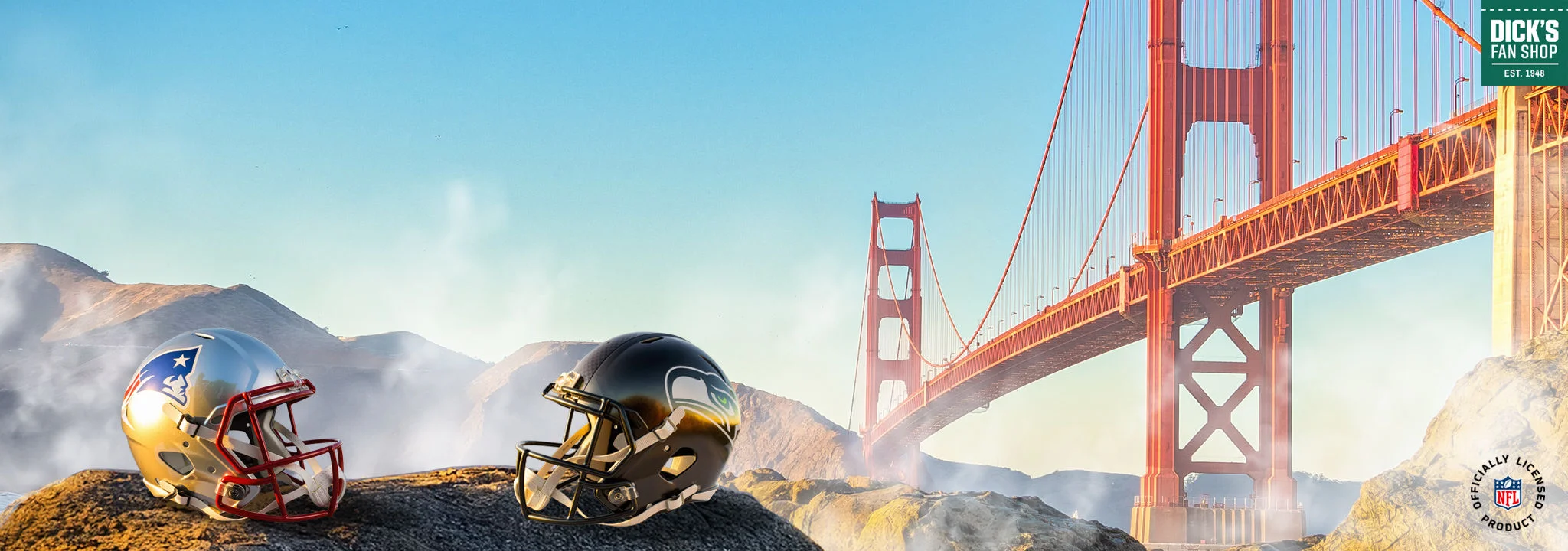 Image shows official championship team gear.