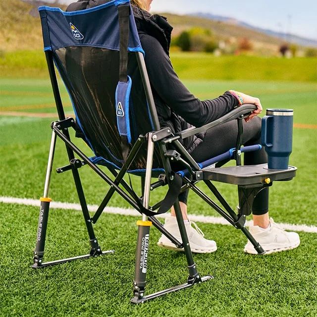 Man relaxing in CGI chair.