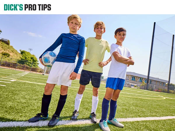 Soccer player on field.