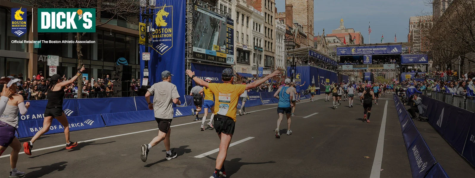 Boston Marathon & DICK'S. Official Retailer of the Boston Athletic Association.