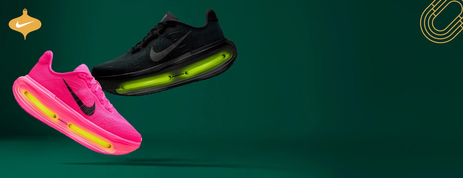 Footwear in studio environment.