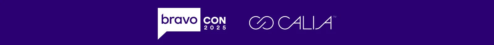 Bravo Con and Calia logos. 
