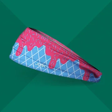 Ice cream themed headband.