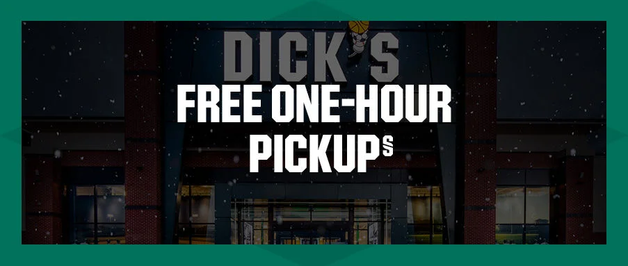 Free One Hour Pickup on creative of storefront