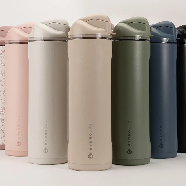 Collection of Hydrojug tumblers.