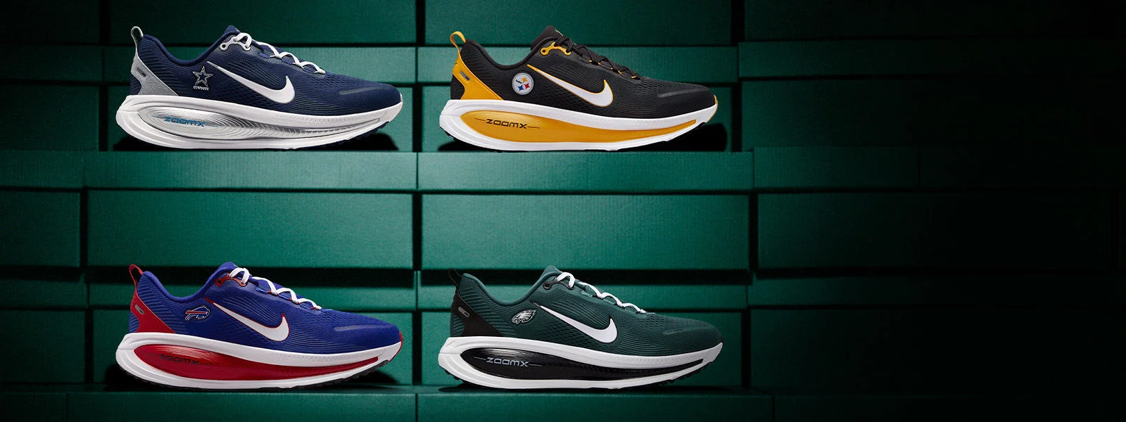 Nike Vomero shoes. 