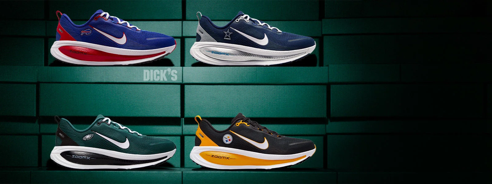 Nike Vomero NFL Shoes.