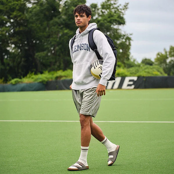 Mens Birkenstock shoe.