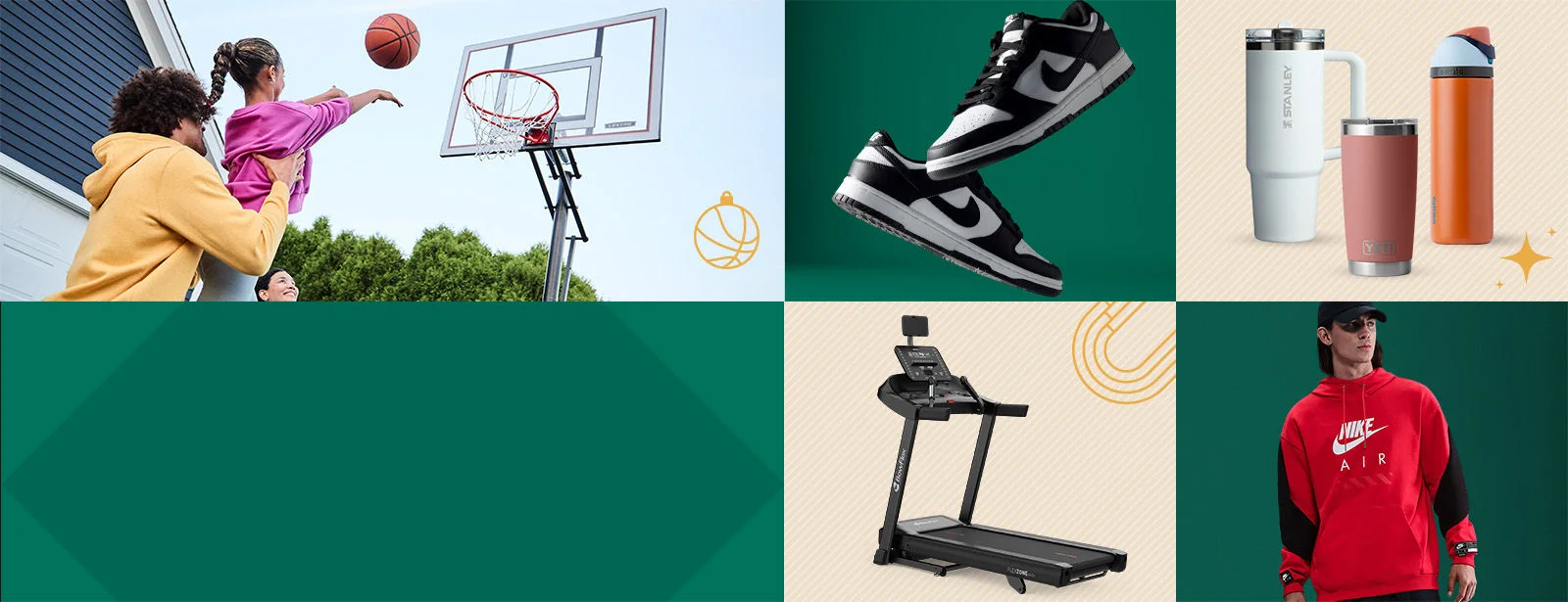 Holiday deals on products.