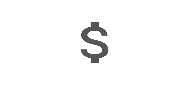No cost icon.