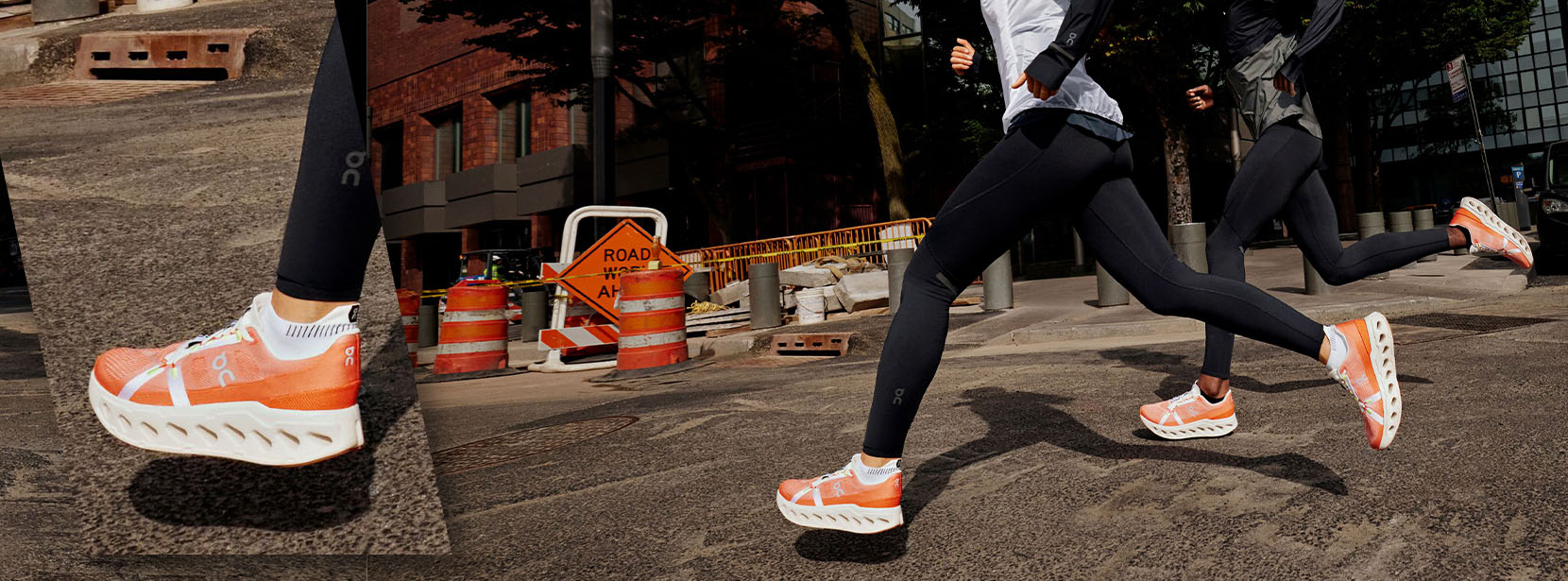 on running shoes.