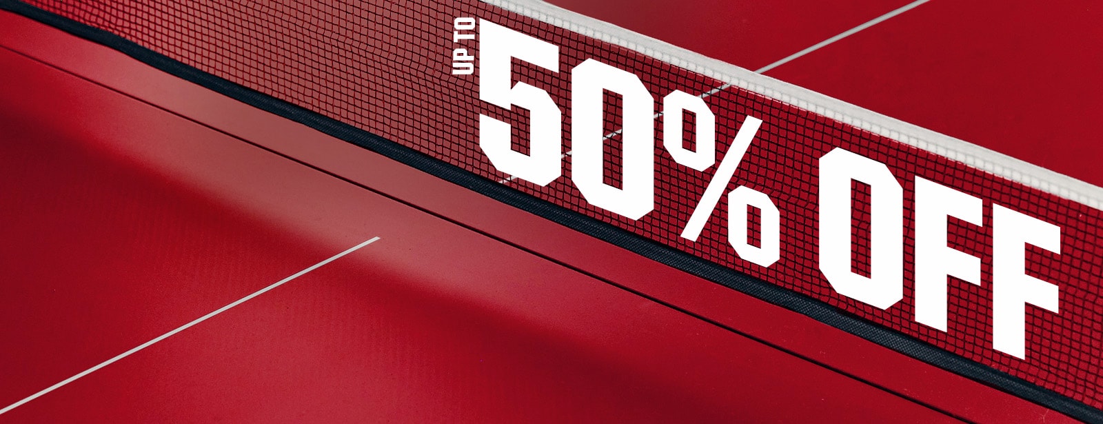  Up to 50% off.