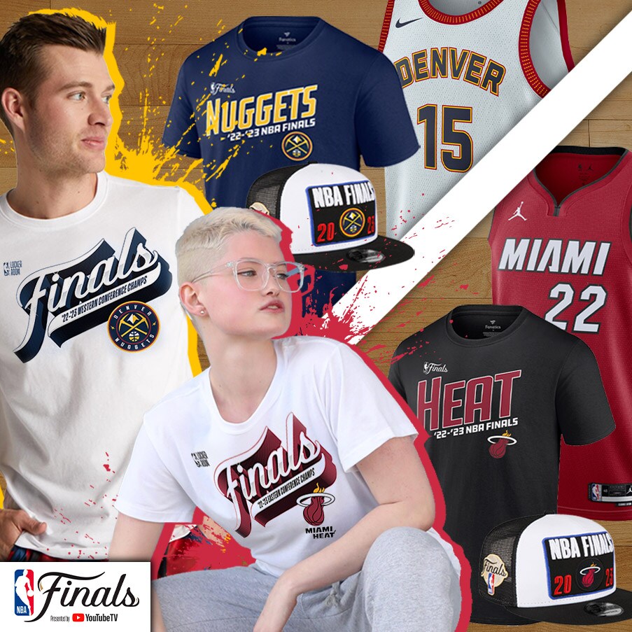 Image shows official championship team gear.