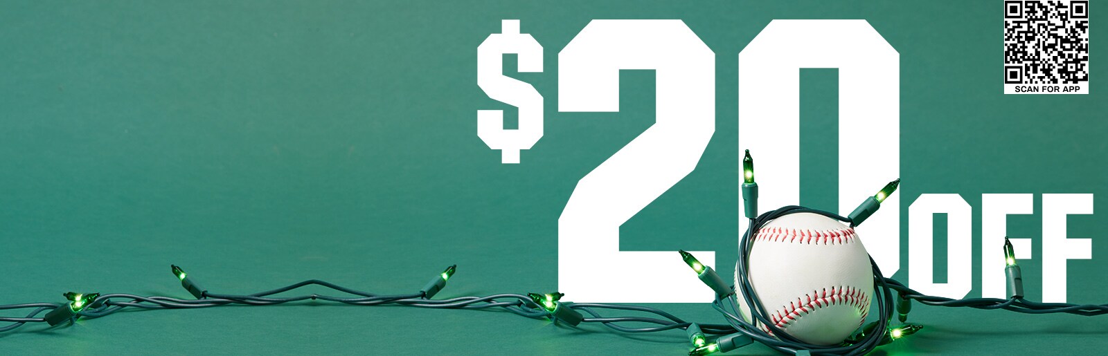 $20 off $100 App offer.
