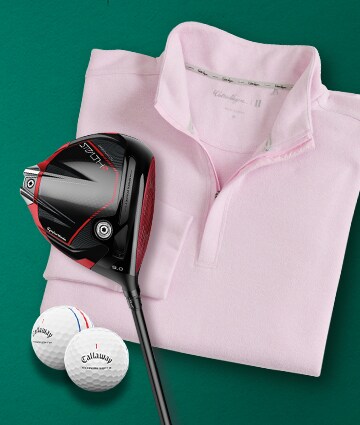 Golf clubs.