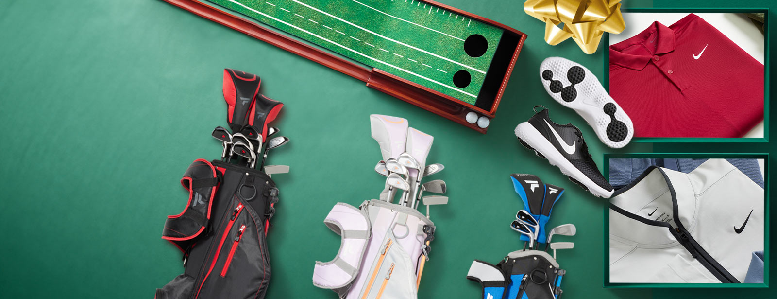 Golf gear.