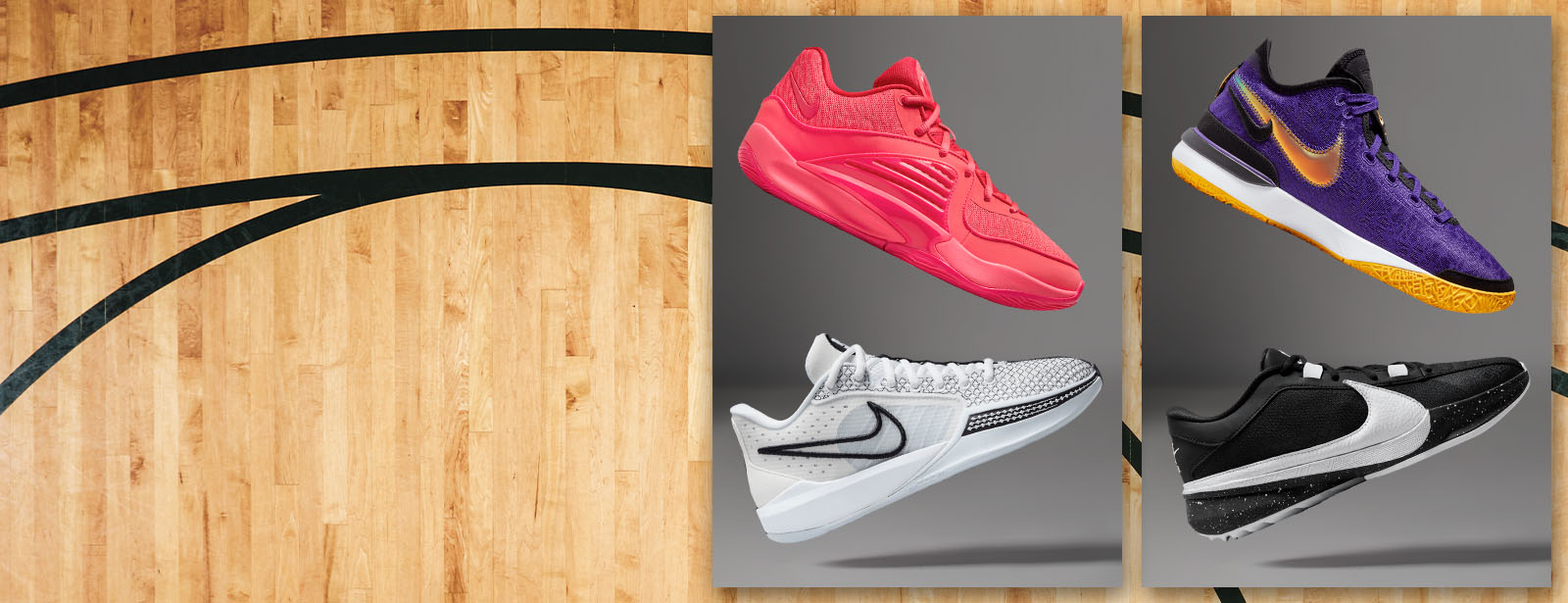 Basketball shoes.