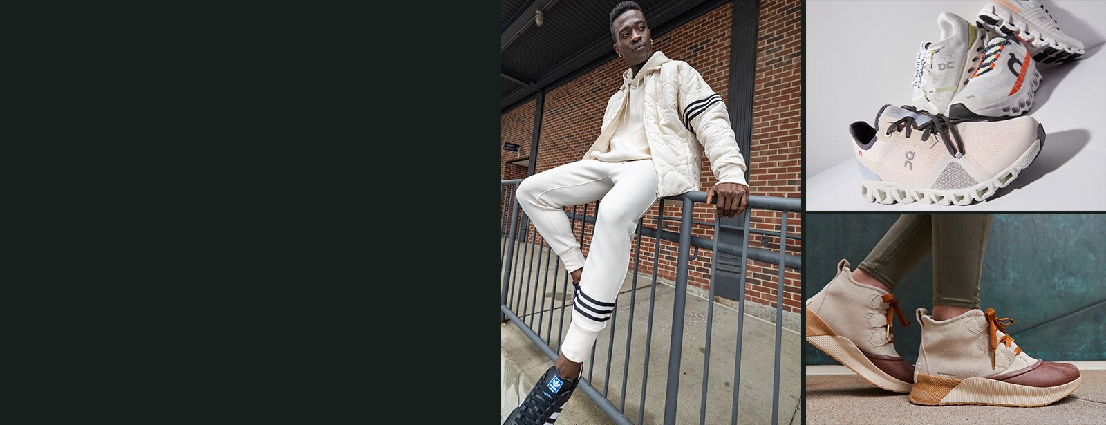 New apparel and footwear.