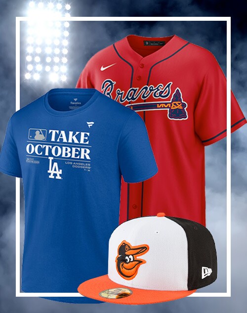 MLB gear.