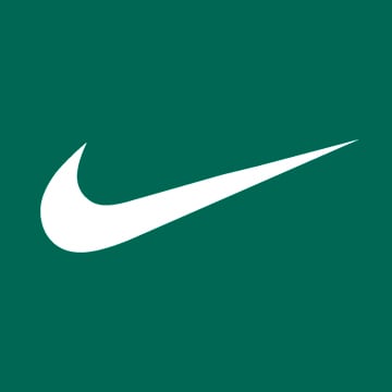 Nike logo.