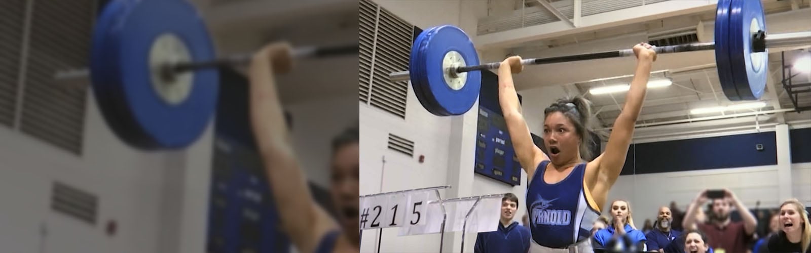 Weightlifting.