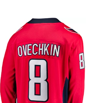 Ovechkin store throwback jersey
