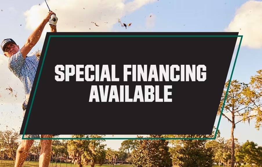 Special financing available.