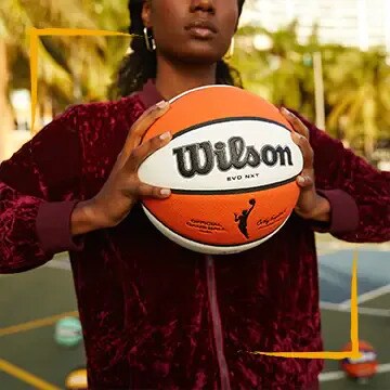Image of Athlete Holding Basketball