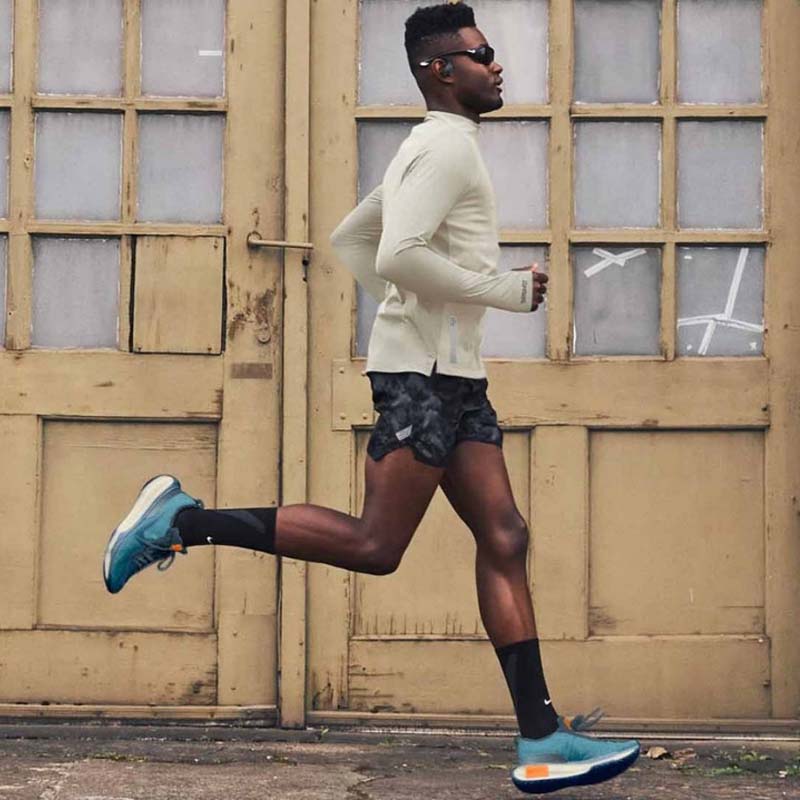 man running outside